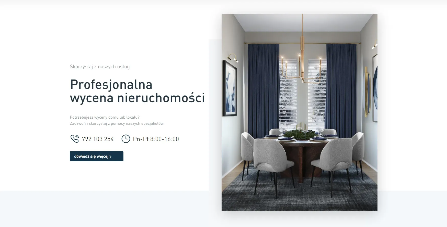 Strona www Wycena Nieruchomości Rzeszów Szymon Kasperski