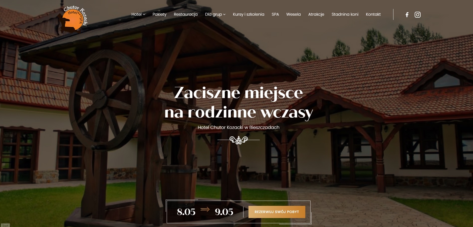 Strona www Kozacka Osada